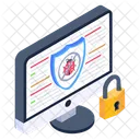 Ciberseguridad Seguridad En Internet Ciberantivirus Icono