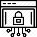 Seguridad De Internet Cumplimiento Datos Icono