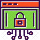Seguridad De Internet Cumplimiento Datos Icono