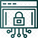 Seguridad De Internet Cumplimiento Datos Icono