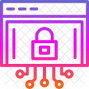 Seguridad De Internet Cumplimiento Datos Icono