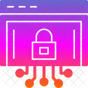 Seguridad De Internet Cumplimiento Datos Icono