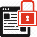 Seguridad De La Pagina Web Navegador Contrasena Icono