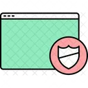 Seguridad De La Pagina Web Navegador Contrasena Icono