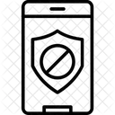 Seguridad de la pantalla del teléfono  Icono