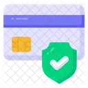 Seguridad de la tarjeta de cajero automático  Icono