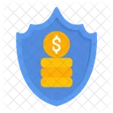 Dinero Proteccion Del Dinero Seguridad Icono