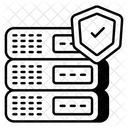 Seguridad Del Servidor Servidor De Datos Base De Datos Icono