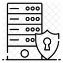 Seguridad del servidor de datos  Icono