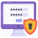 Contrasena Del Sistema Seguridad Del Sistema Proteccion Del Sistema Icono