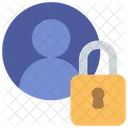 Usuario Seguridad Bloqueado Icono
