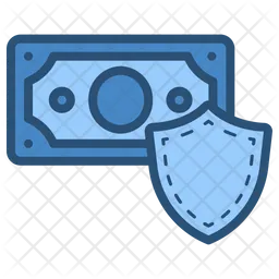 Dinero de seguridad  Icono