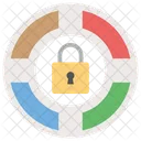 Seguridad empresarial  Icono