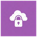 Seguridad en la nube  Icono