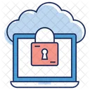 Computacion En La Nube Seguridad De Datos En La Nube Proteccion De Datos Icono