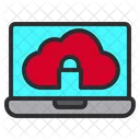 Seguridad en la nube  Icono