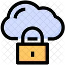 Seguridad en la nube  Icono