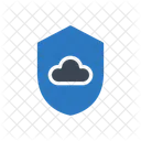 Seguridad en la nube  Icono