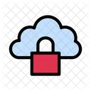 Seguridad en la nube  Icono