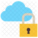 Seguridad en la nube  Icono