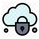 Seguridad en la nube  Icono