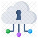 Seguridad en la nube  Icono