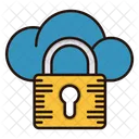 Seguridad en la nube  Icono