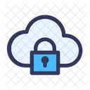 Seguridad en la nube  Icono
