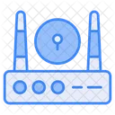 Seguridad Del Enrutador Wifi Inalambrico Icon