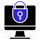 Icono De Seguridad Informatica Icon