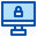 Seguridad Informatica Bloqueo De Computadora Contrasena De Computadora Icono