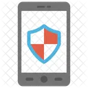 Movil Escudo Seguridad Icono