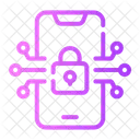 Seguridad Movil Protegido Antivirus Icono