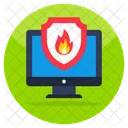 Quema de seguridad  Icono