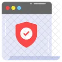 Sitio Web Seguridad Pagina Web Icono