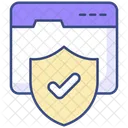 Seguridad Web  Icono