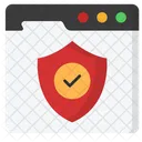 Seguridad Web Icon