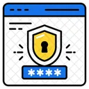 Seguridad Web Seguridad Proteccion Icono