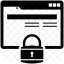Web Seguridad En Linea Icono