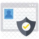 Seguridad Web Escudo Seguridad De Internet Icono