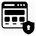Seguridad Web  Icono