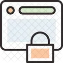 Seguridad Web  Icono