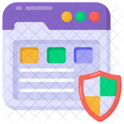 Seguridad Web  Icono