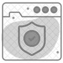 Seguridad Web Proteccion Web Seguridad Icono