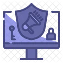 Seguridad Web Icono