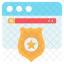 Seguridad Web  Icono