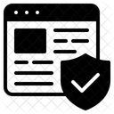 Seguridad Web Web Sitio Web Icono