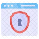 Seguridad Web  Icono