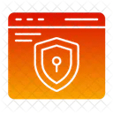 Seguridad Web Proteccion Web Seguridad Icono