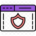 Seguridad Web Sitio Web Seguridad Icono